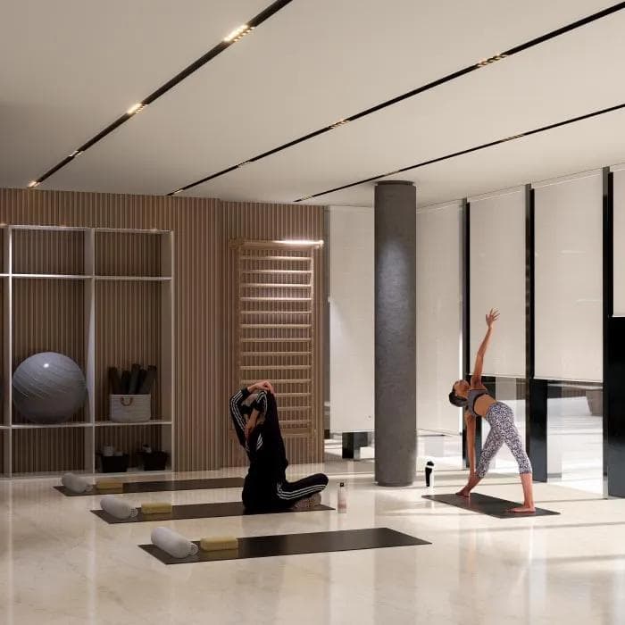 Gimnasio con equipamiento de última generación